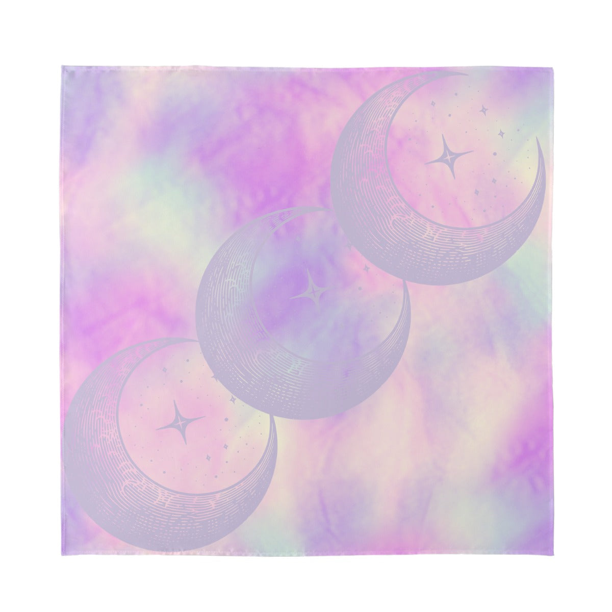 Shoot for the Moon Silk Bandana